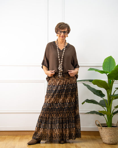 BLUSA JAPAN CHOCOLATE