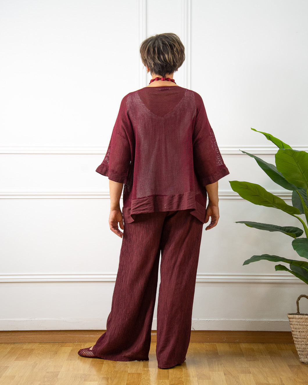 CHAQUETA RED GRANATE