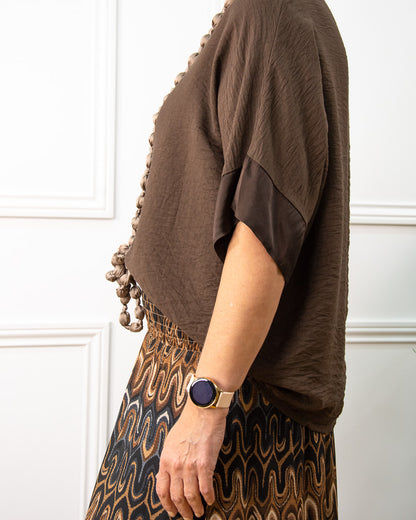 BLUSA JAPAN CHOCOLATE