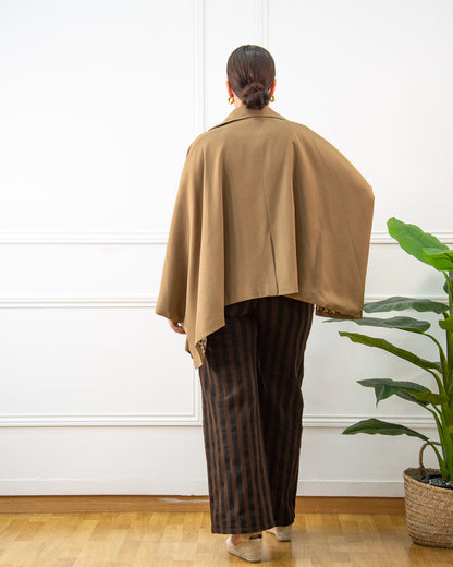 GABARDINA CORTA CAMEL