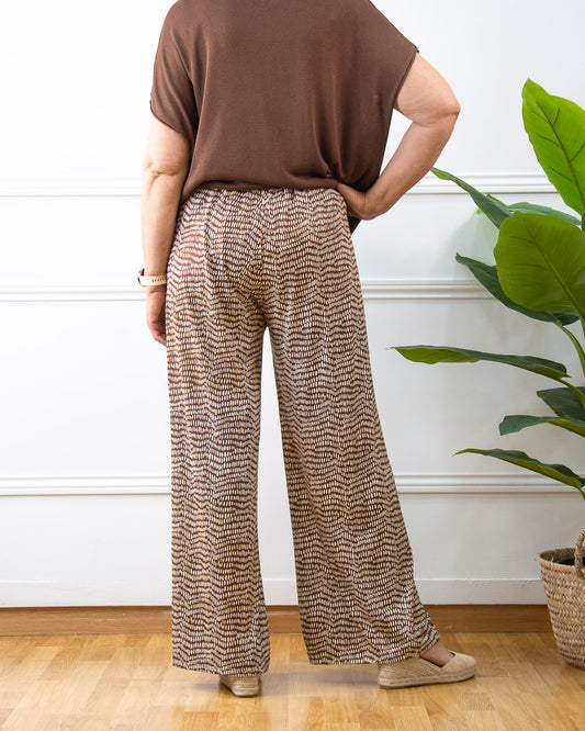 PANTALÓN ELIA MARRÓN