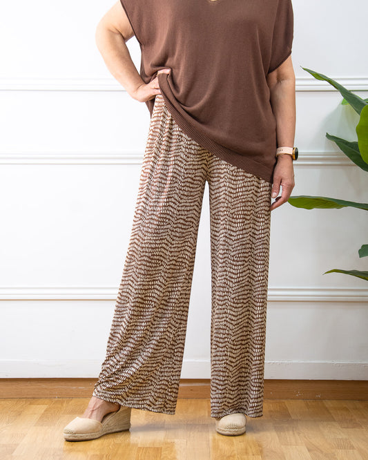 PANTALÓN ELIA MARRÓN