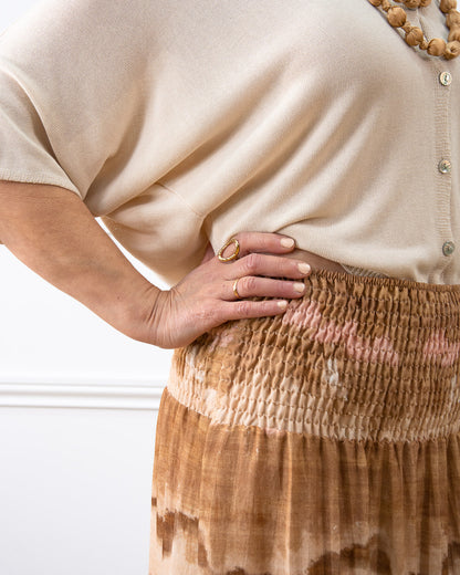FALDA PAISAJE CAMEL