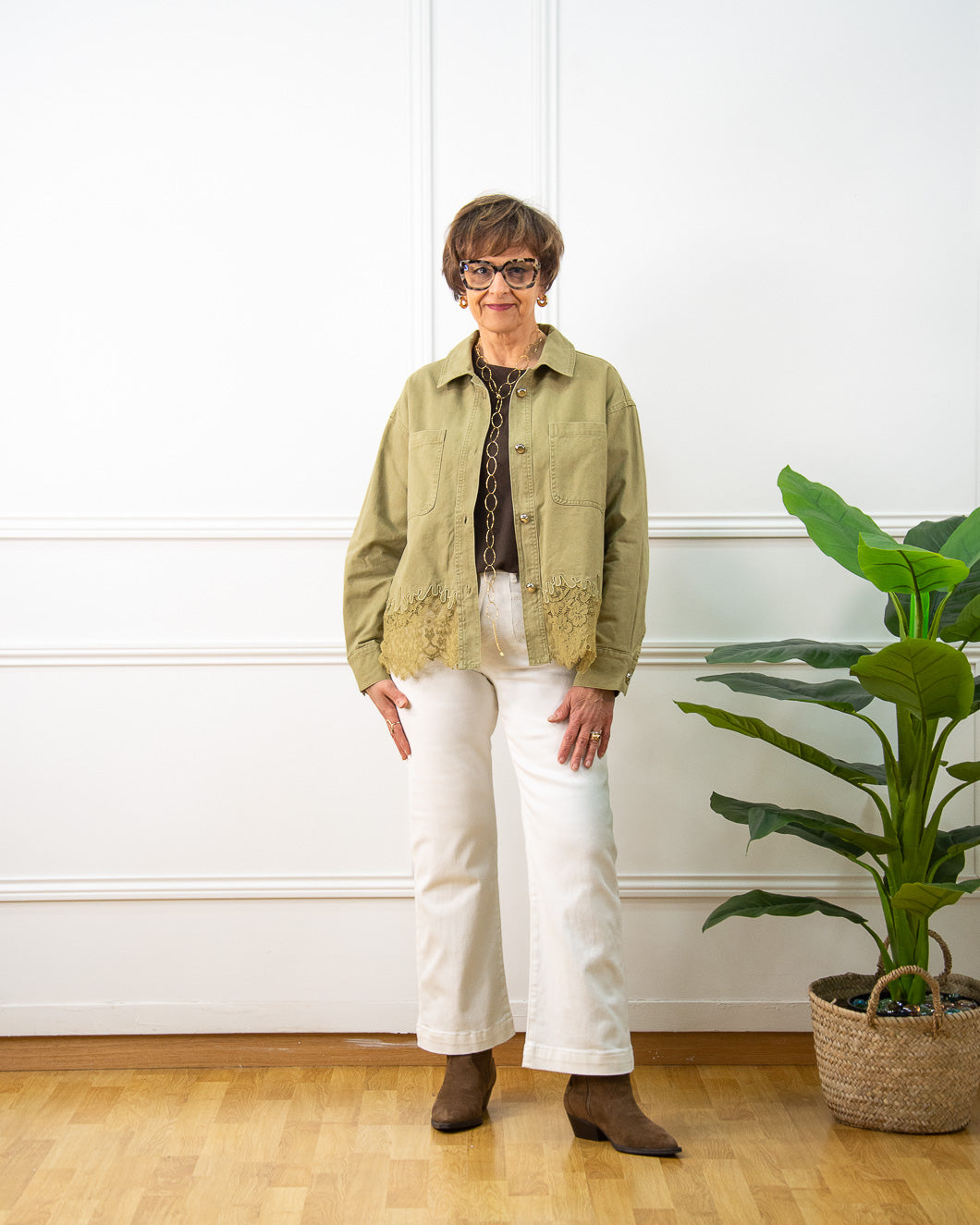 CHAQUETA KIARA VERDE KAKI