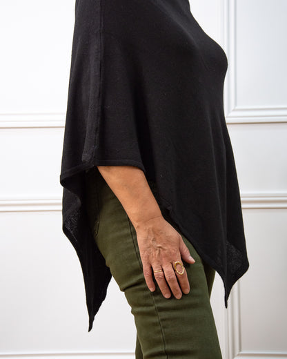 PONCHO WINTER NEGRO