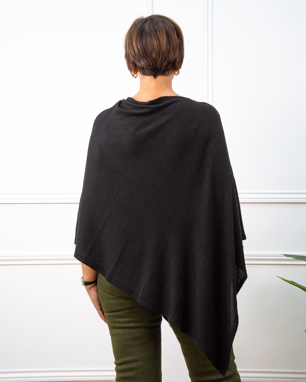 PONCHO WINTER NEGRO