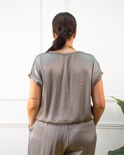 BLUSA RASO TAUPE