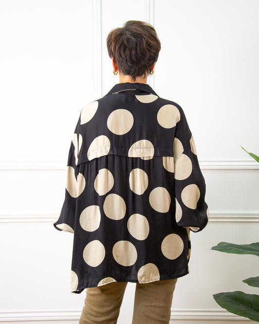 BLUSA LUNARES NEGRO