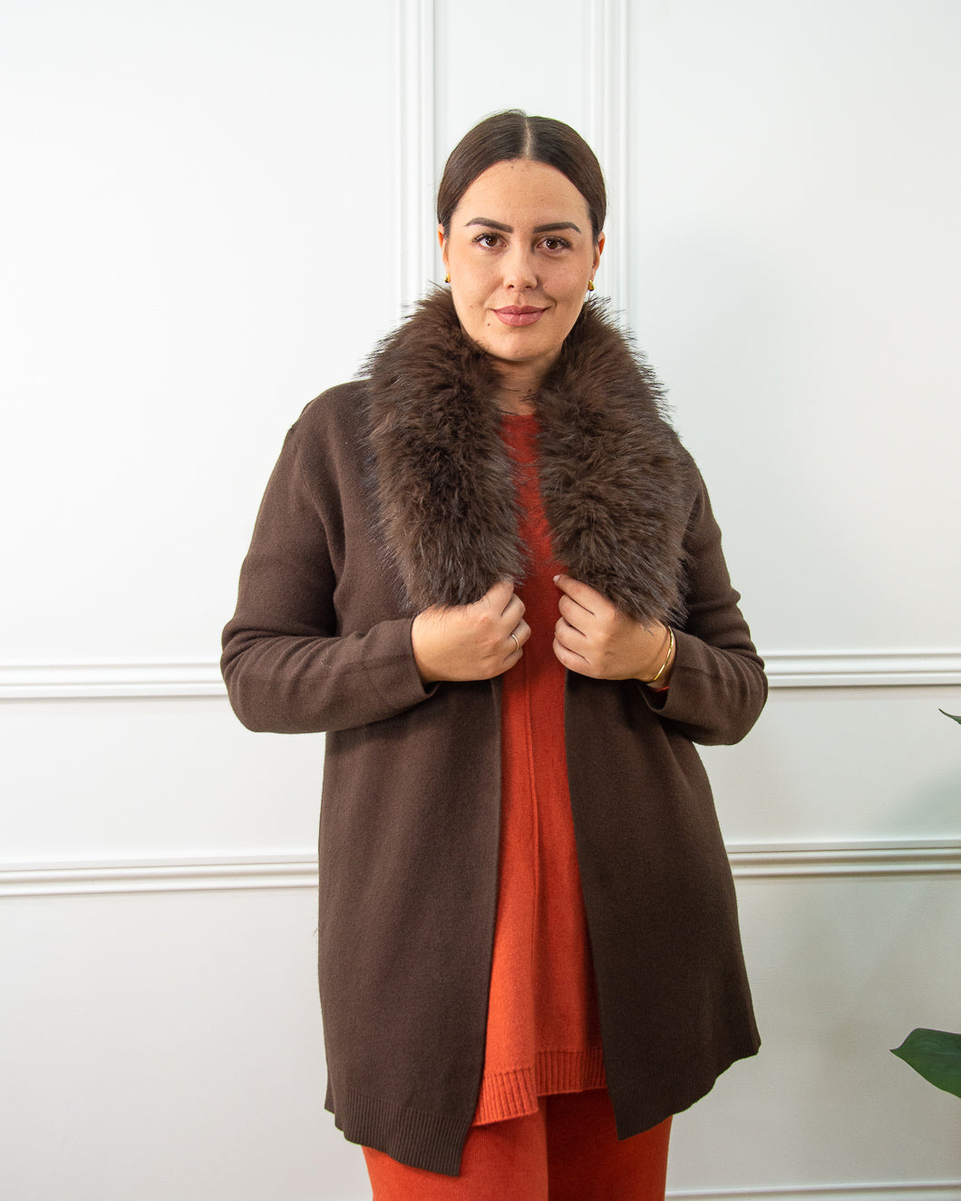 CHAQUETA CAPRI MARRÓN