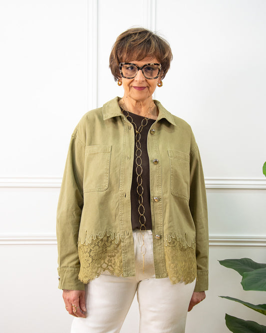 CHAQUETA KIARA VERDE KAKI