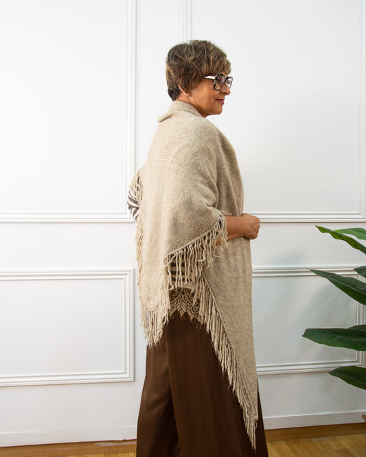 PONCHO FLECOS ARENA