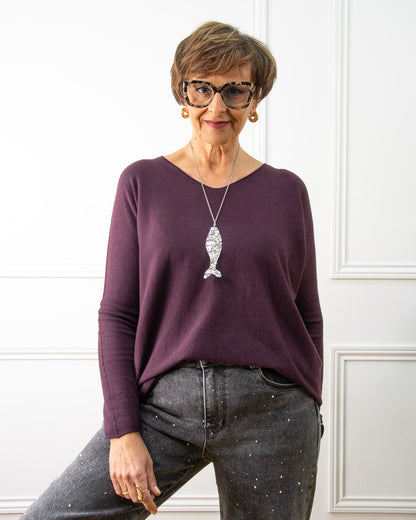 JERSEY BEA BERENJENA