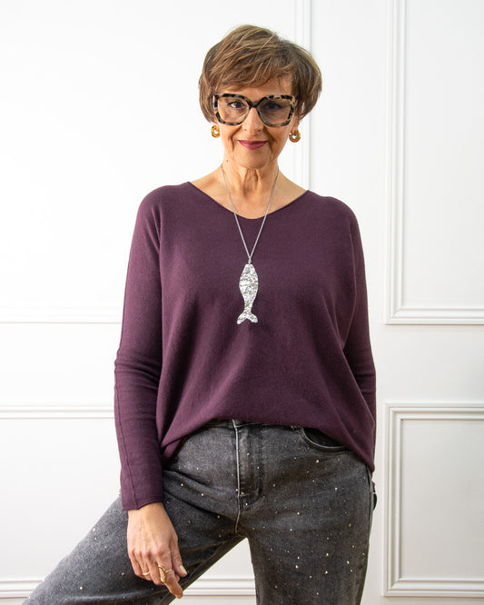 JERSEY BEA BERENJENA