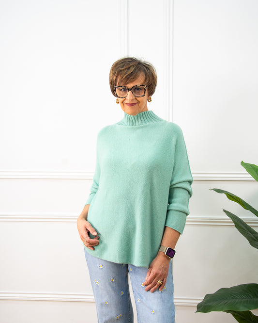 JERSEY ALMA VERDE AGUA