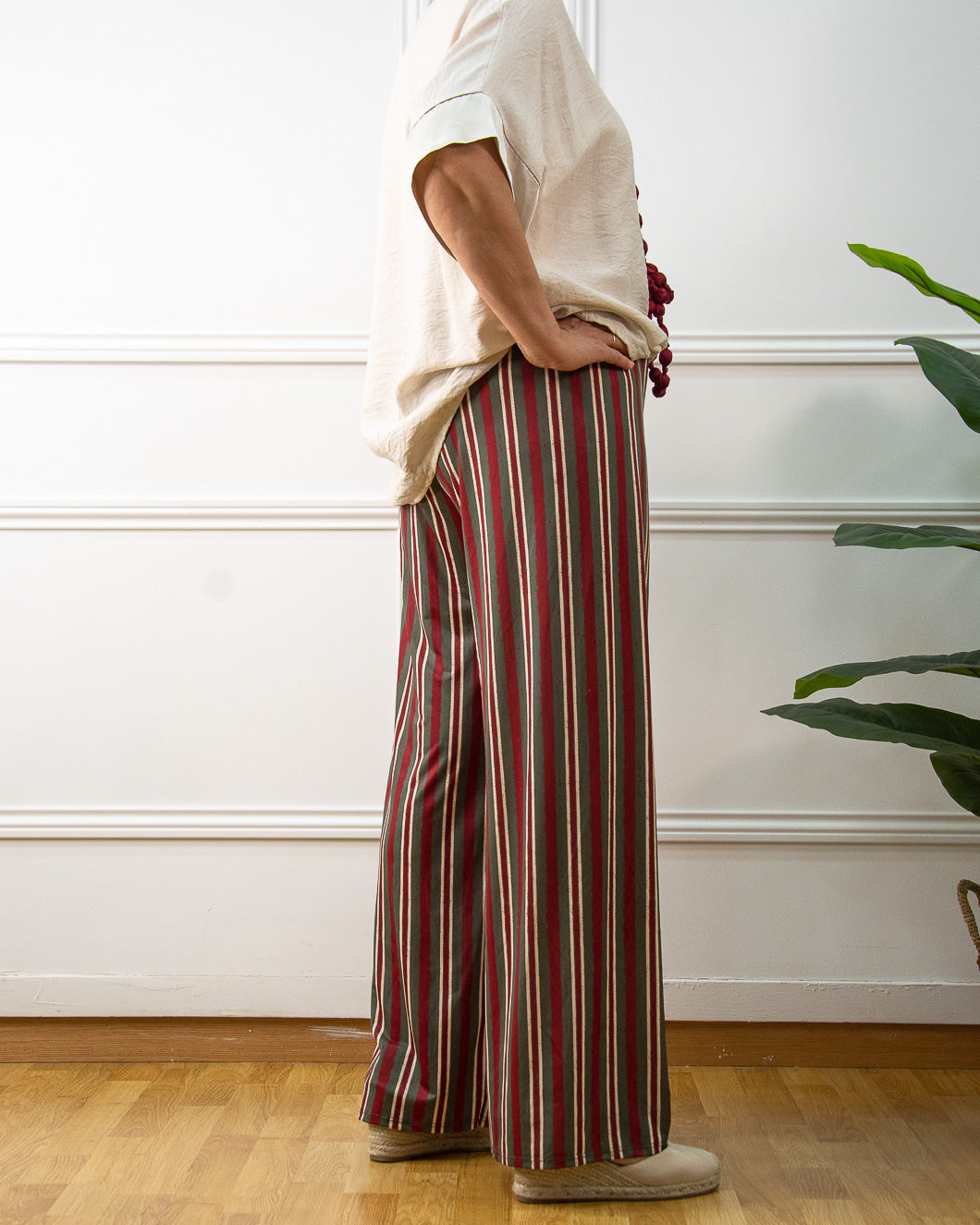 PANTALÓN IRIA GRANATE