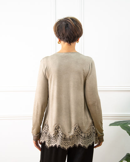 CAMISETA DUNIA TAUPE