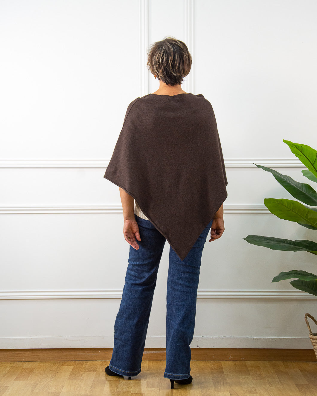 PONCHO KIKA MARRÓN