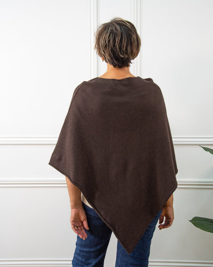 PONCHO KIKA MARRÓN