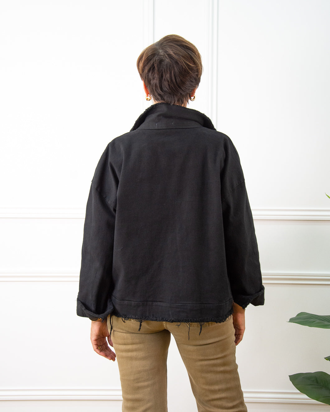 CHAQUETA ESTRELLA NEGRO