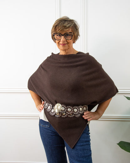 PONCHO KIKA MARRÓN