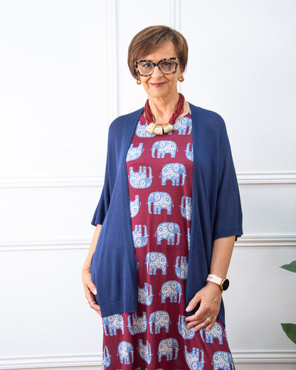 CHAQUETA ÁNGELA AZUL MARINO