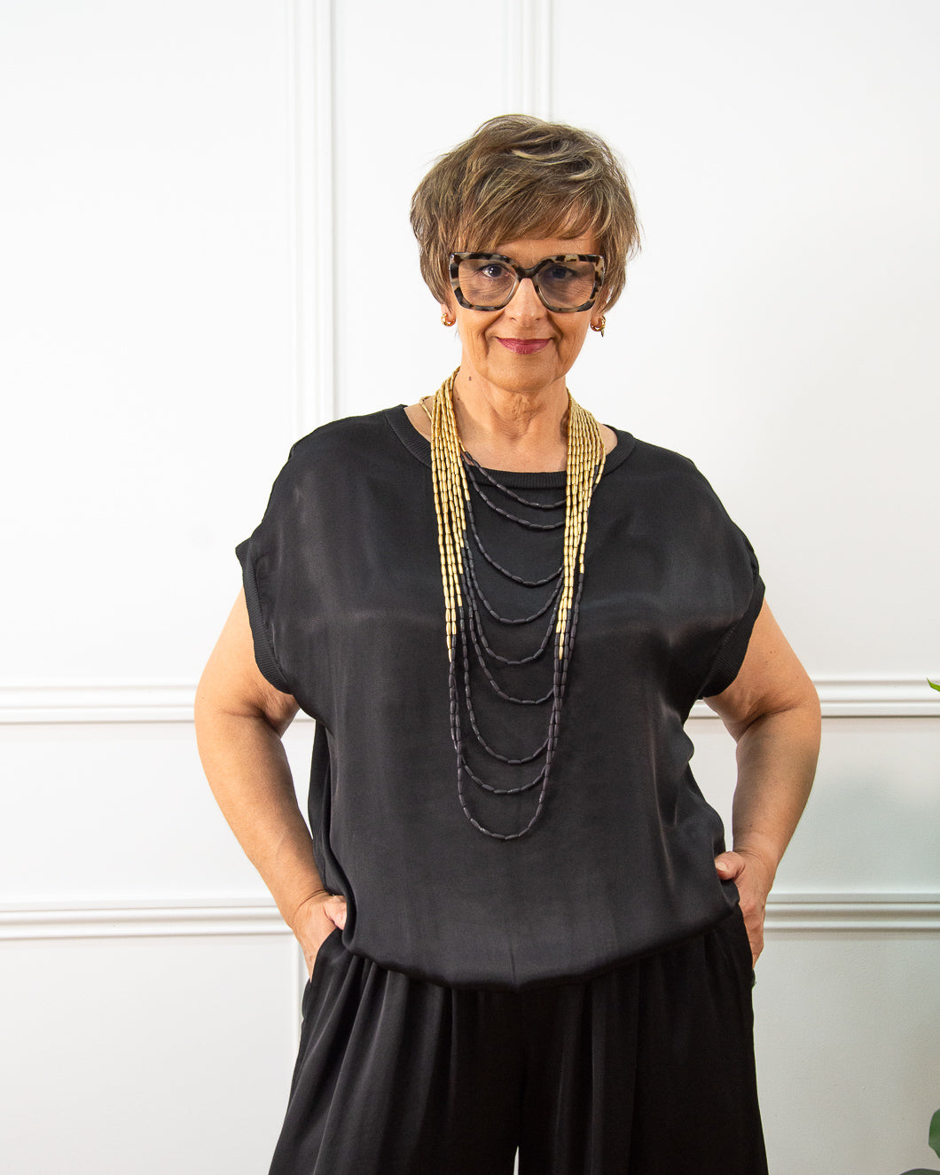 BLUSA RASO NEGRO