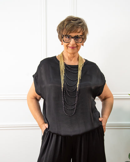 BLUSA RASO NEGRO