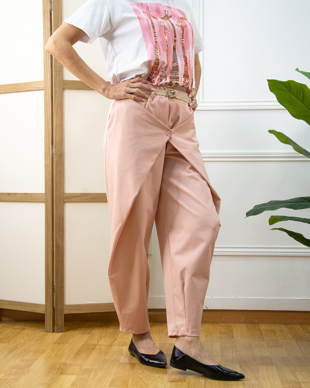 PANTALÓN DELHI ROSA