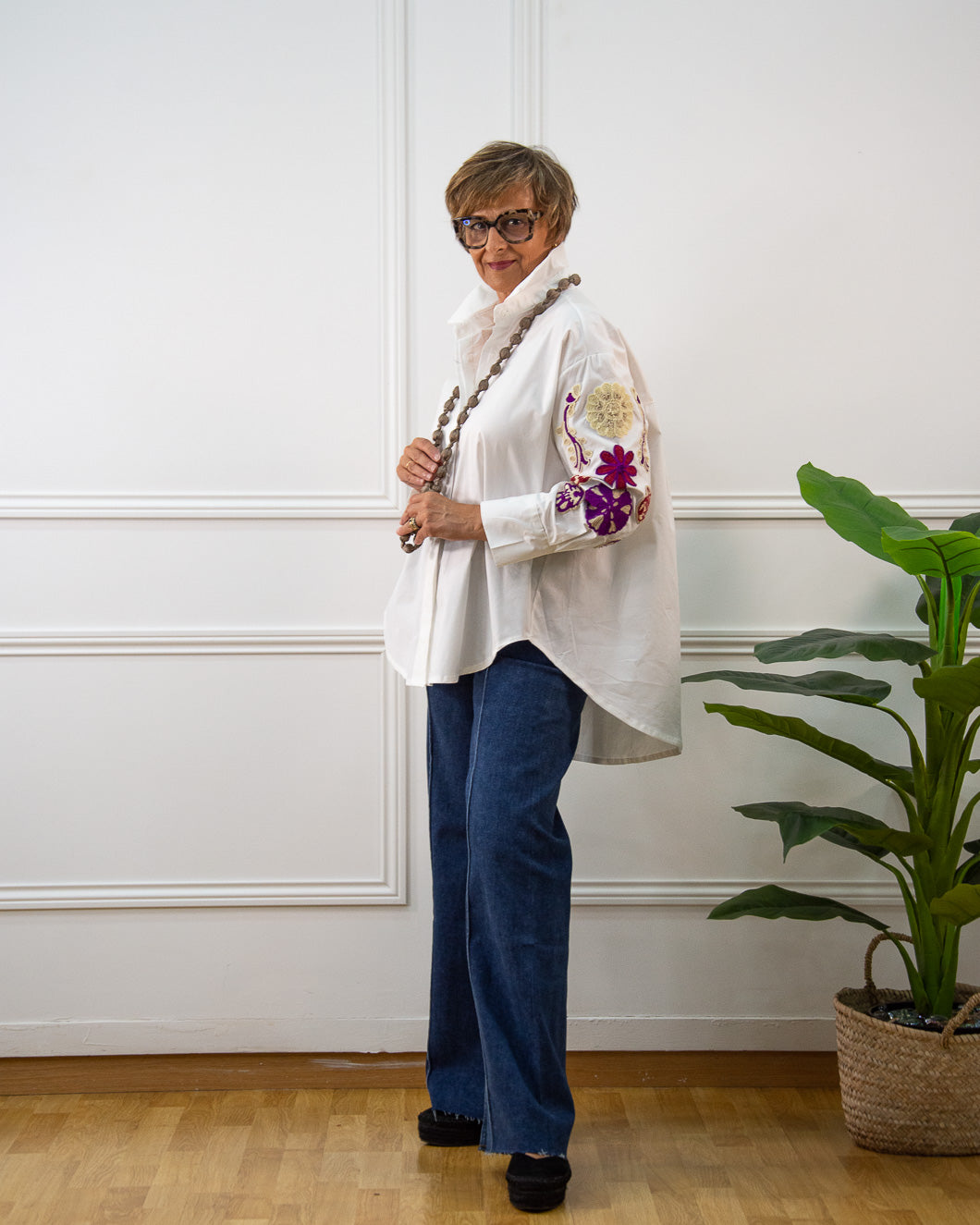 CAMISA PROVENZA BLANCO