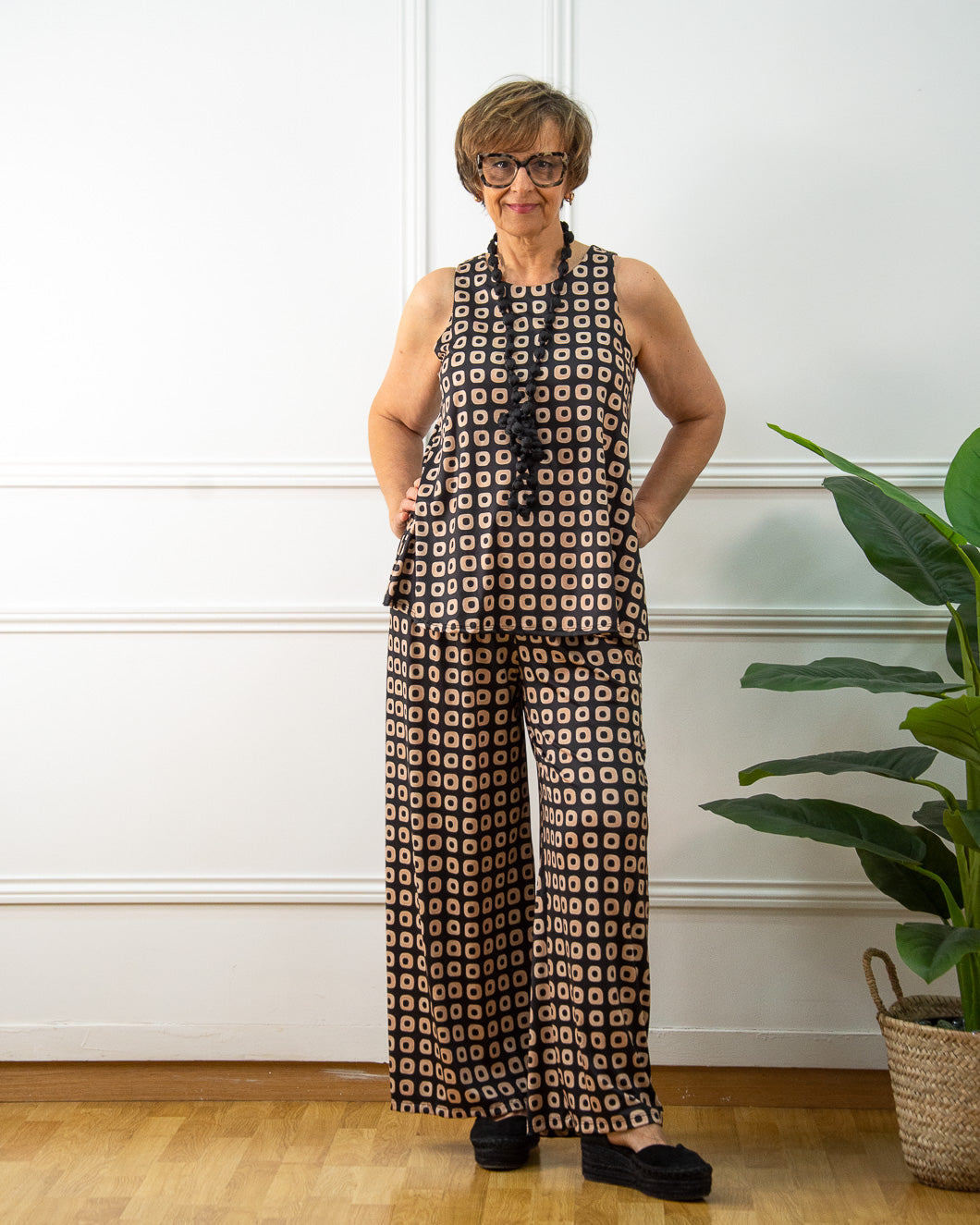 PANTALÓN VINTAGE NEGRO