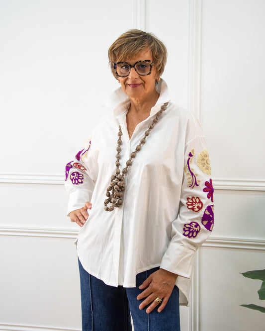 CAMISA PROVENZA BLANCO