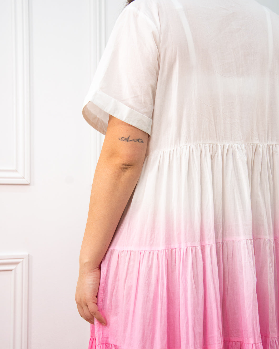 VESTIDO DEGRADÉ ROSA