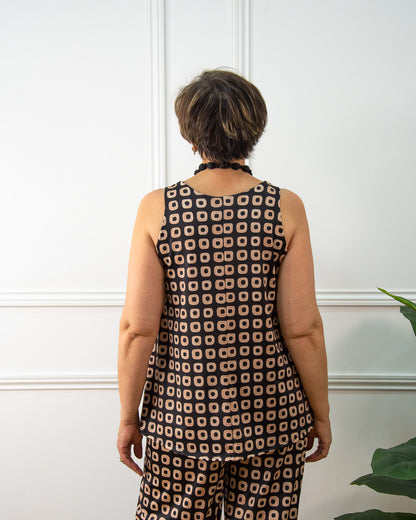 BLUSA VINTAGE NEGRO