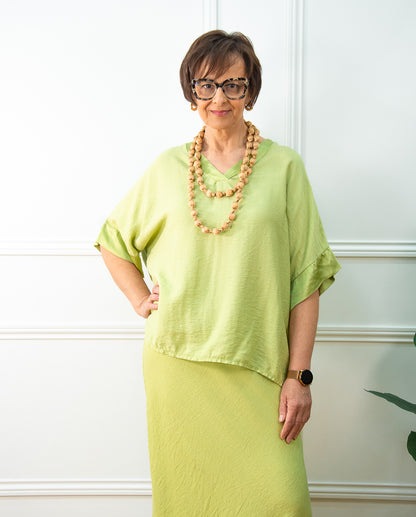 BLUSA JAPAN PISTACHO