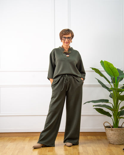 PANTALÓN CHANDALL KAKI