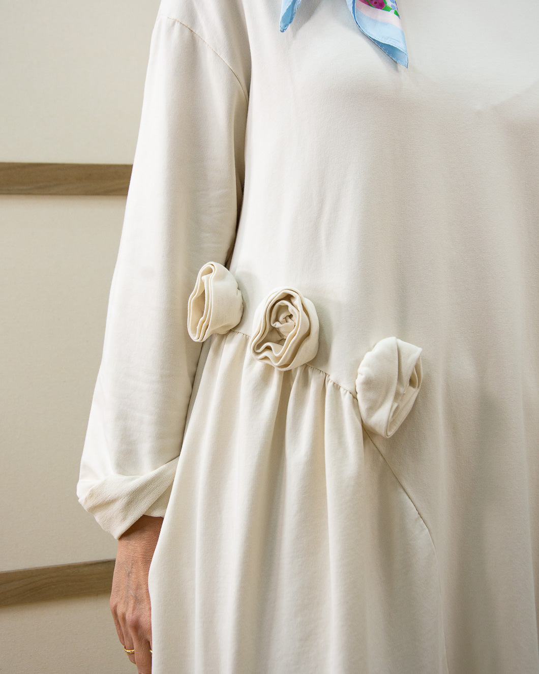 VESTIDO JULIETA BEIGE