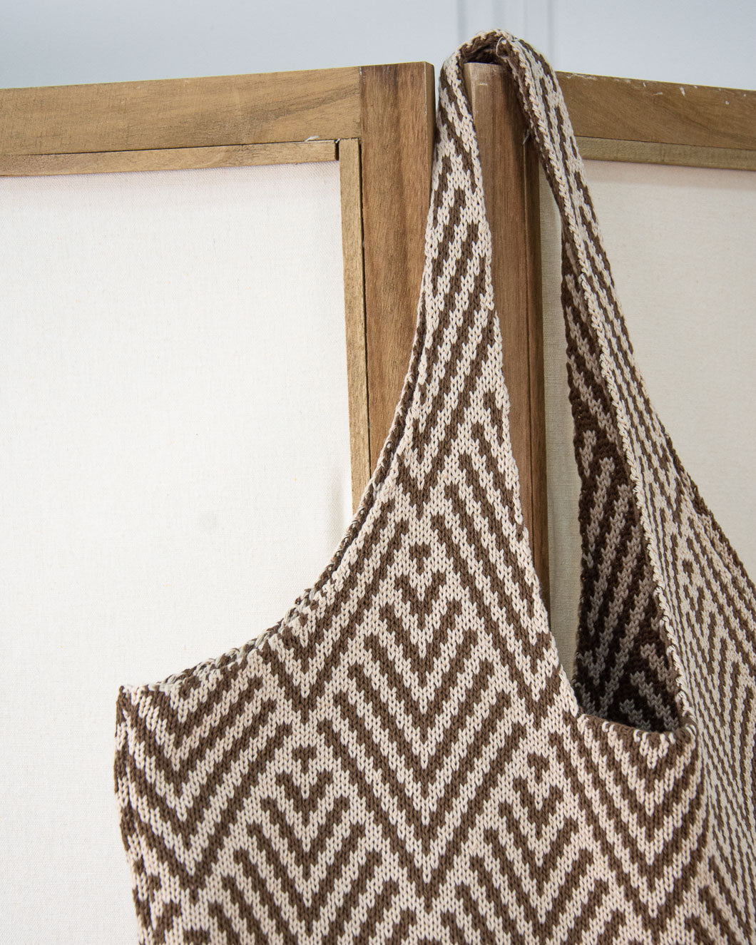 BOLSO ROMBOS beige