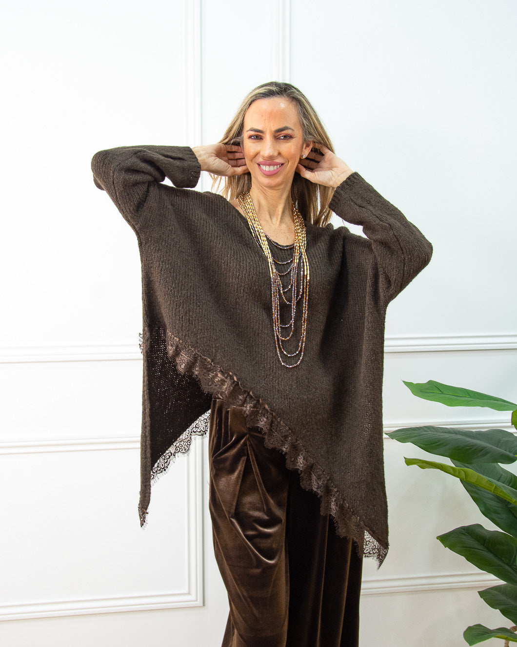 JERSEY PICOS MARRÓN