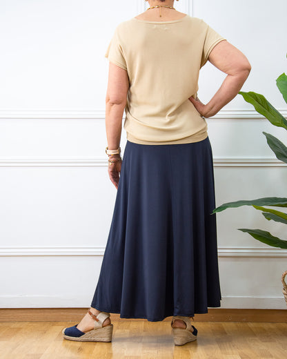 FALDA LOLA AZUL MARINO