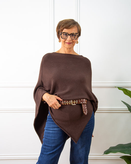 PONCHO KIKA CHOCOLATE