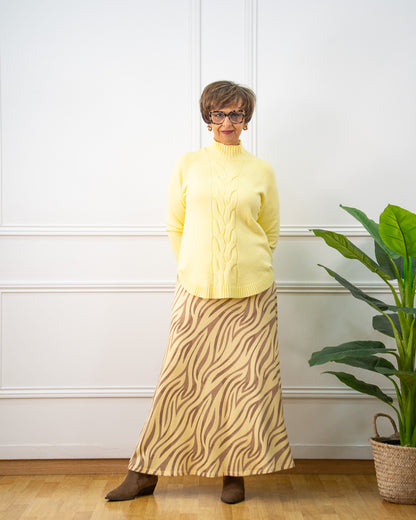 JERSEY TRENZA AMARILLO