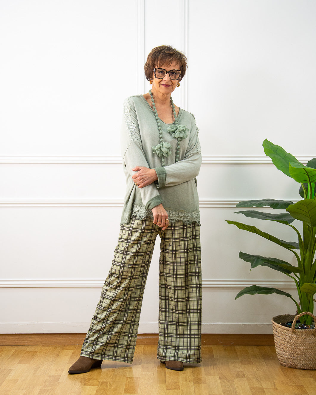 PANTALÓN HARPER VERDE