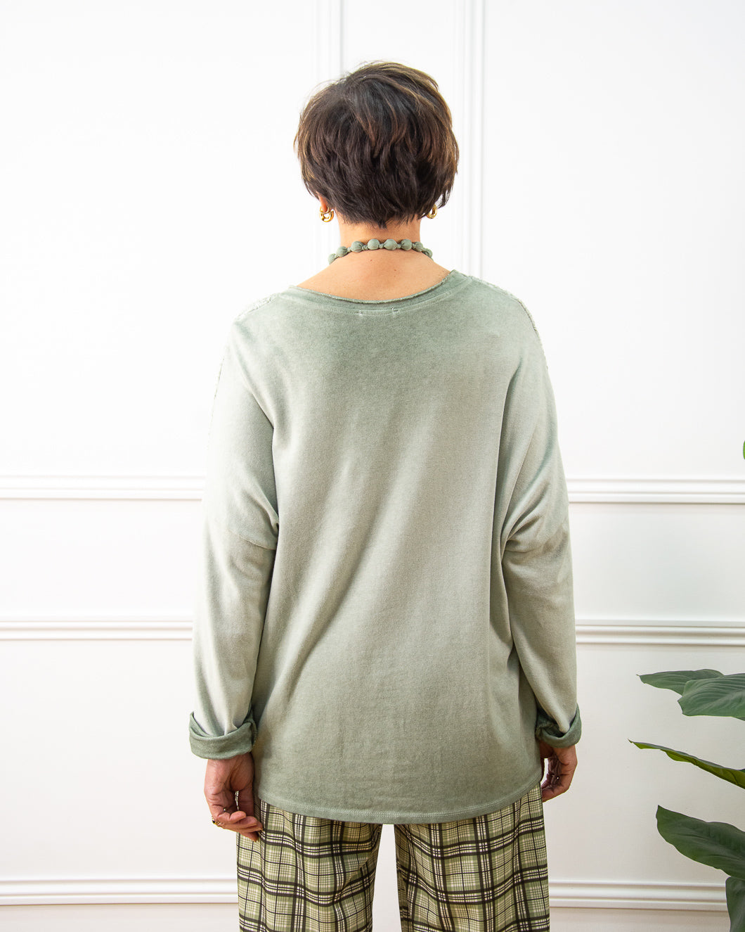 CAMISETA CATERINA VERDE KAKI