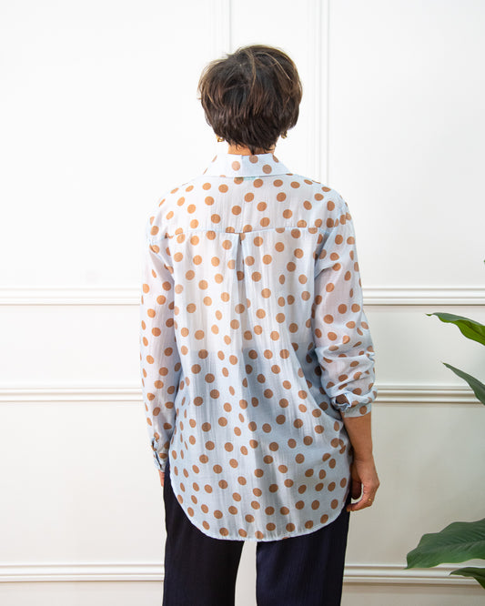 BLUSA CARMEN CELESTE