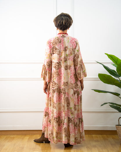 VESTIDO JARDÍN ARENA