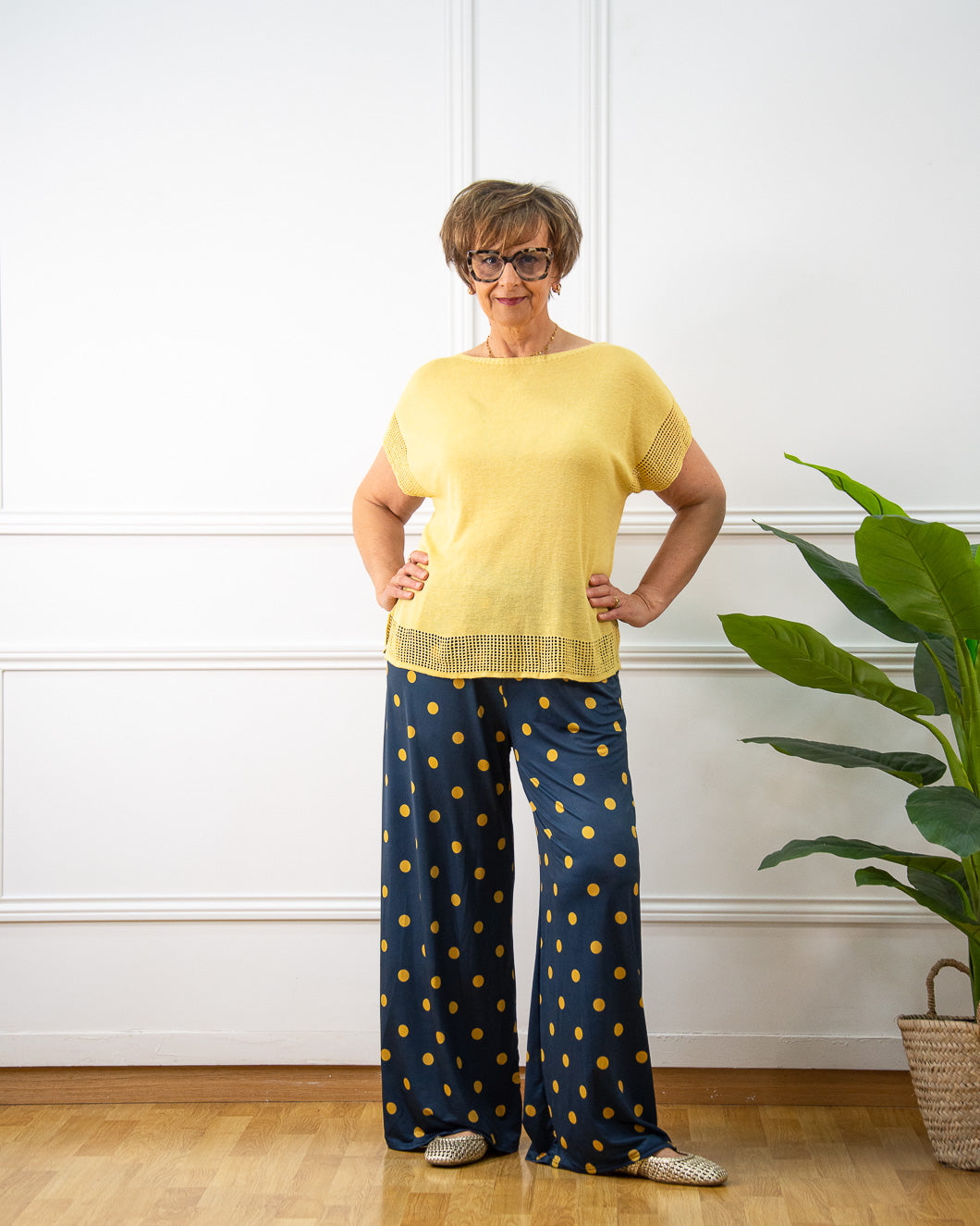 PANTALÓN TOPITOS GRANDE AZUL