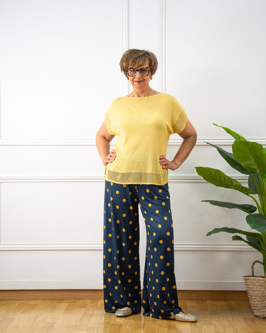 PANTALÓN TOPITOS GRANDE AZUL