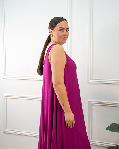 VESTIDO VERONA BUGANVILLA
