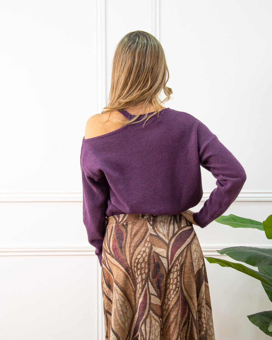 JERSEY CHINCHETAS BERENJENA