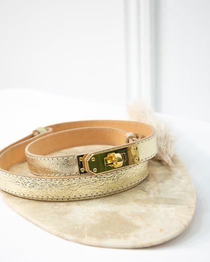 CINTURÓN MULTI TALLA DORADO